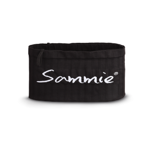 Vue de face de la ceinture de Running Sammie® V2 en noir