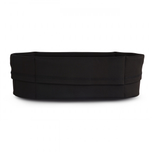 Vue de dos, la ceinture de Running Sammie® City en noir