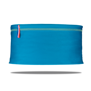 Ceinture de Running Sammie® V3 de dos, coloris bleu et jaune