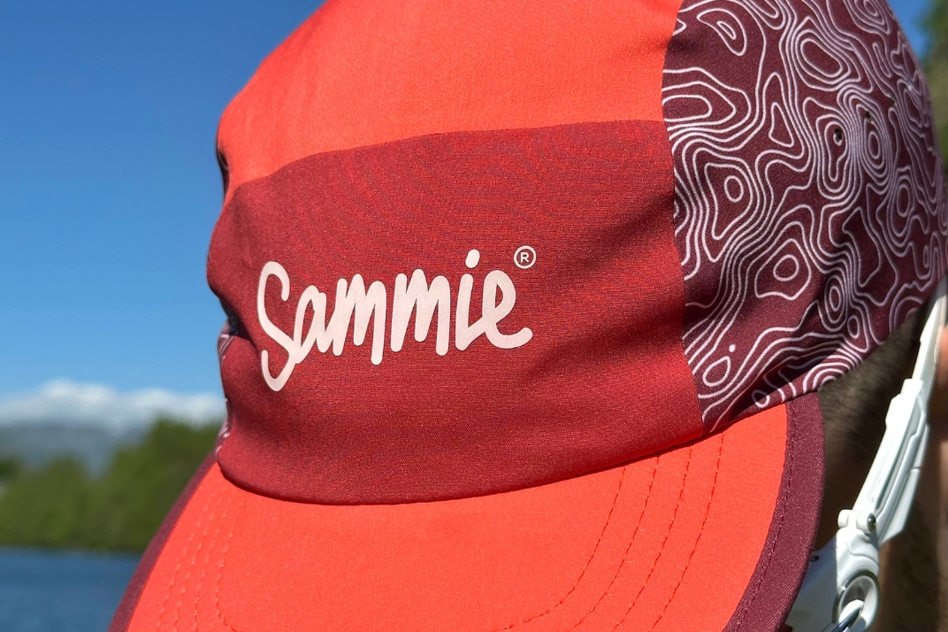 Casquette running rouge