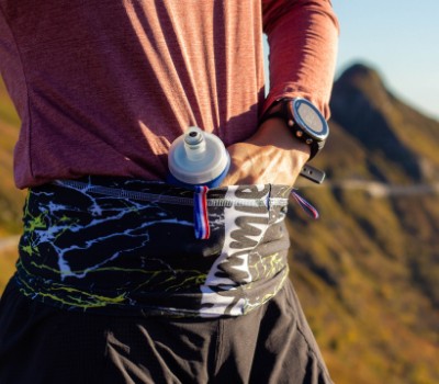 Ceinture trail running réversible